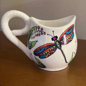 Cypress Home Decorative Ceramic Butterfly Mug